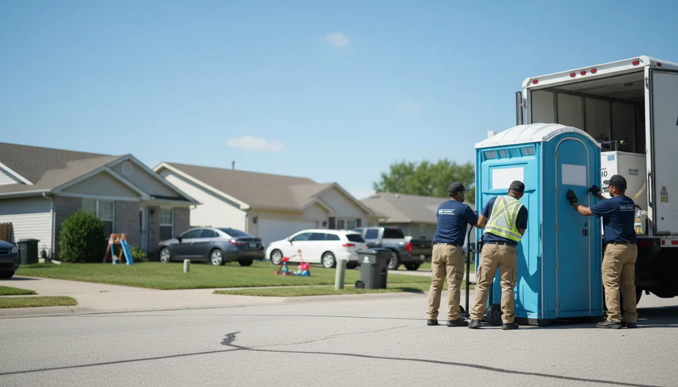 Standard Porta Potty Rentals in Hoyleton, IL near me